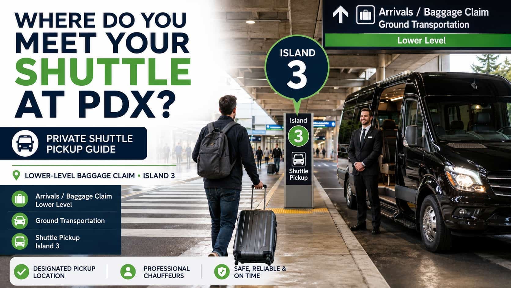 Where Do You Meet Your Shuttle at PDX?