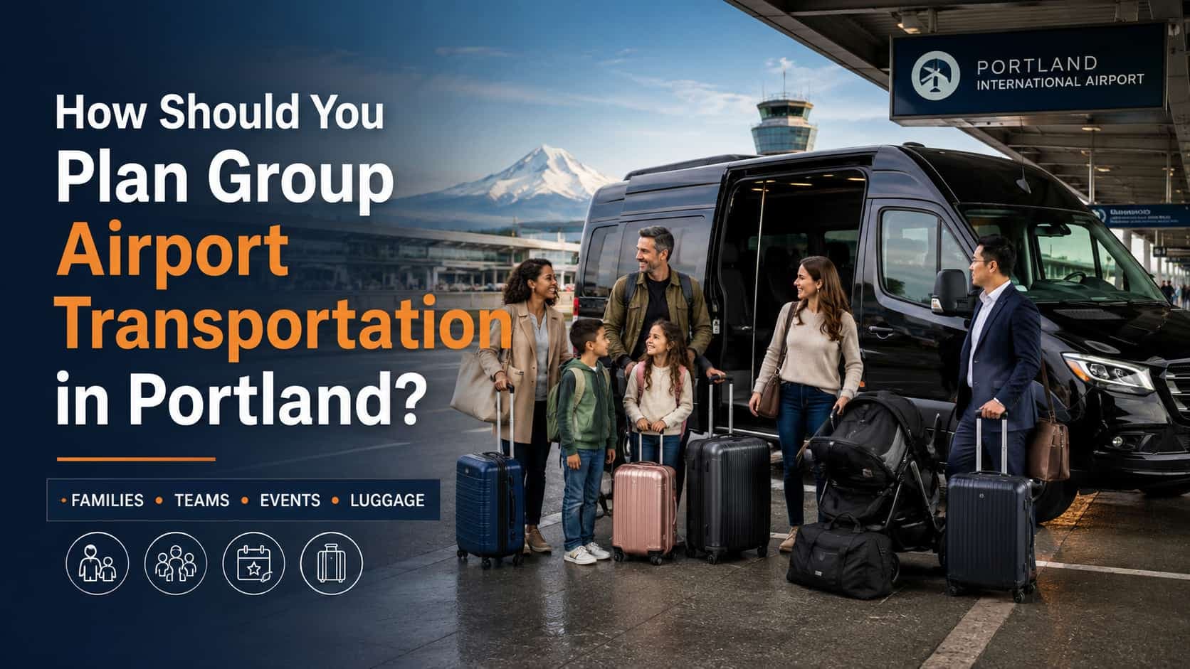 How Should You Plan Group Airport Transportation in Portland?